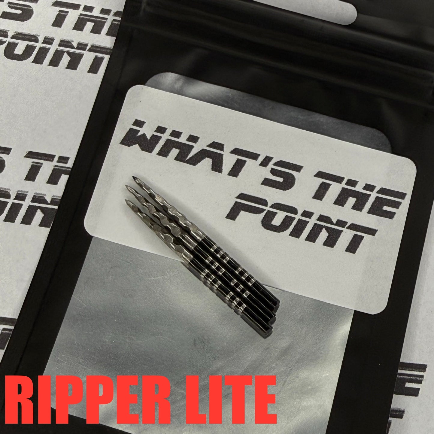 Standard GROOVY 32 & 41mm custom grippy replacement dart points (MODIFIED)