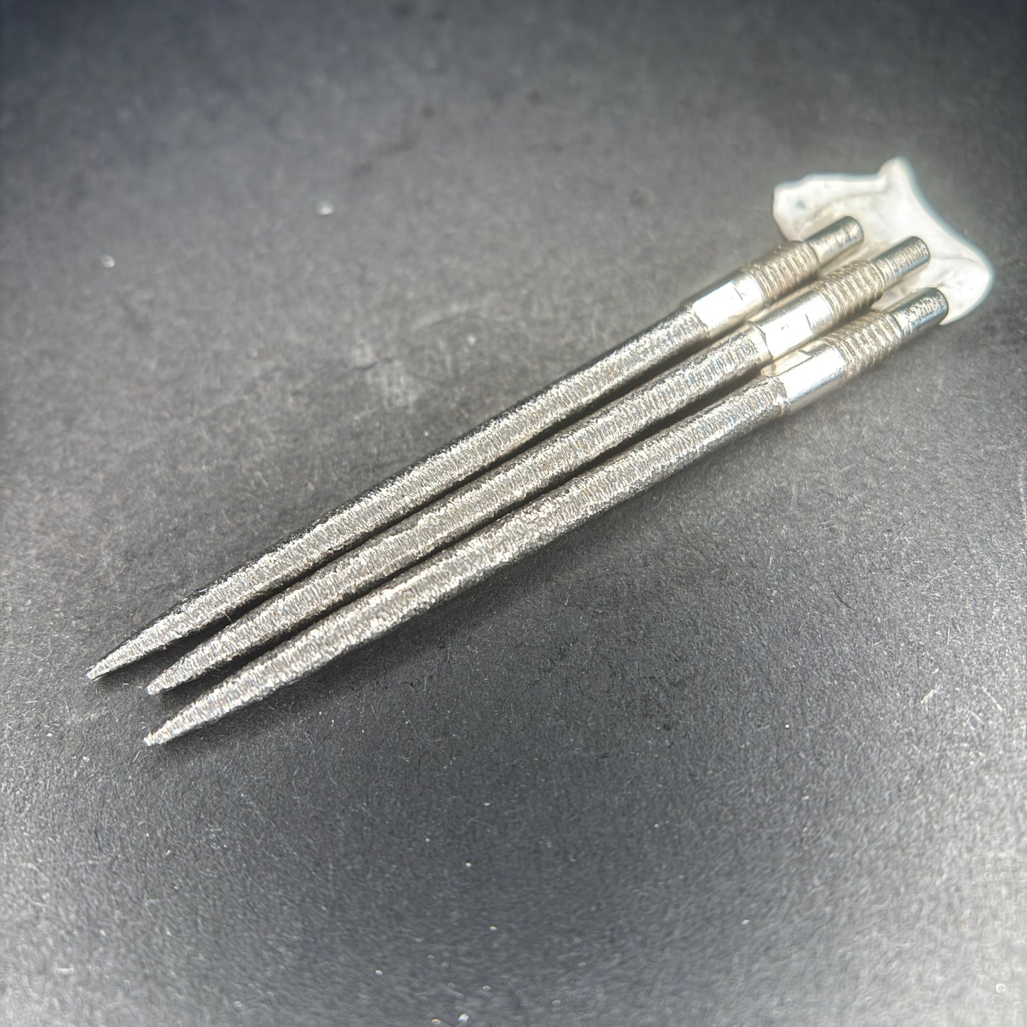 Qwik point straight 30-40mm custom grippy replacement dart points (MODIFIED)