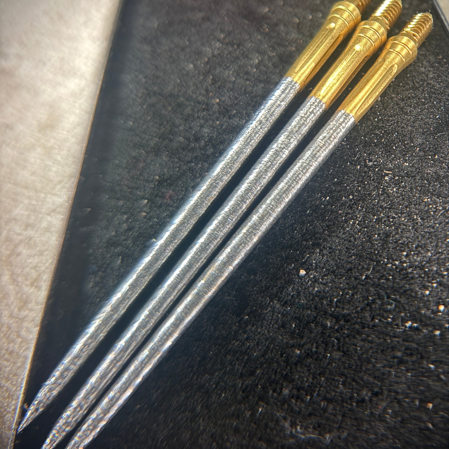 EZEVO m2.5 Straight custom grippy replacement dart points (MODIFIED)
