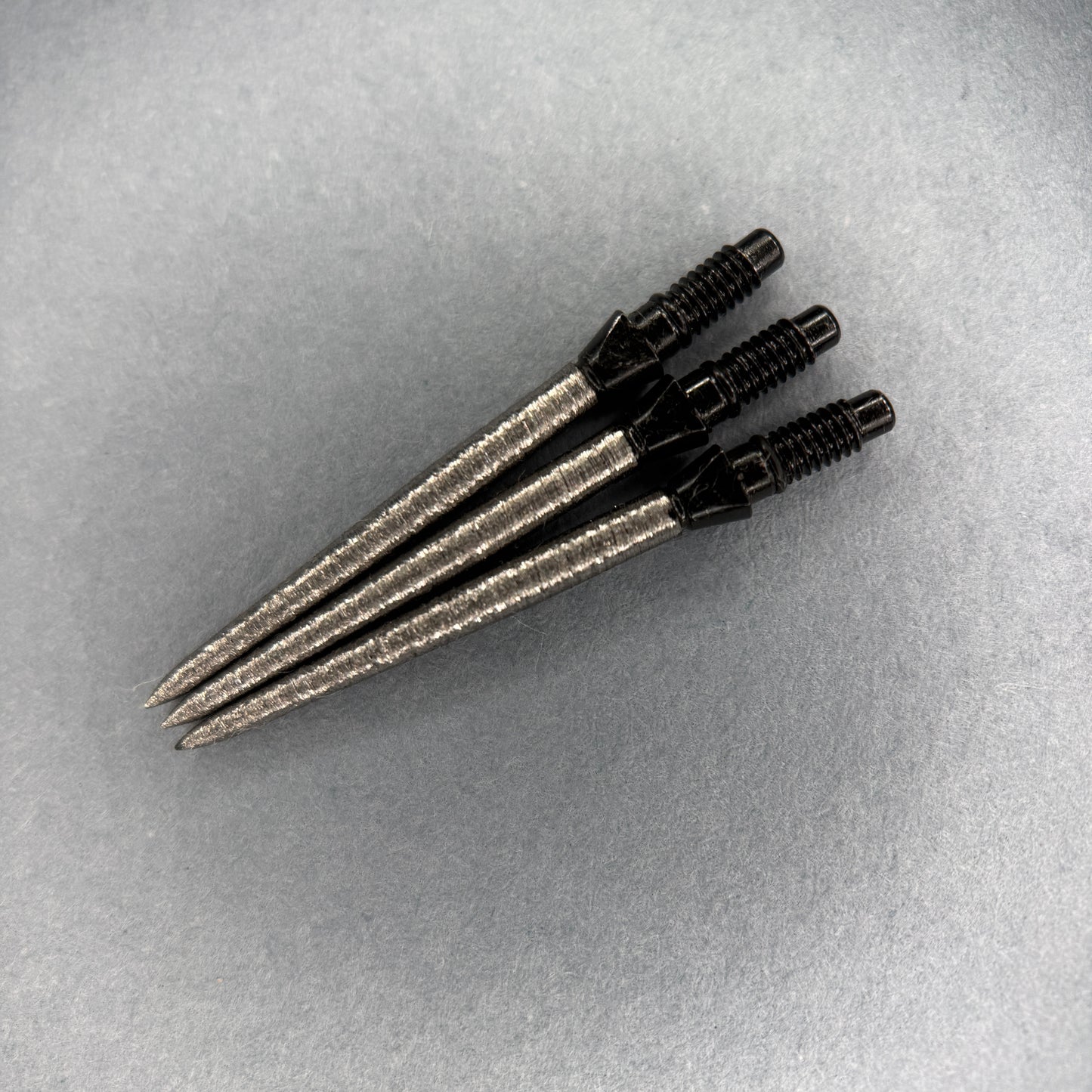 SWITCHPOINT straight 26-40mm custom grippy replacement dart points (MODIFIED)