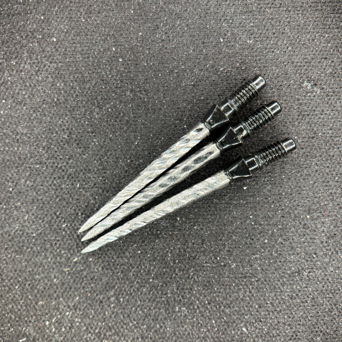 SWITCHPOINT straight 26-40mm custom grippy replacement dart points (MODIFIED)