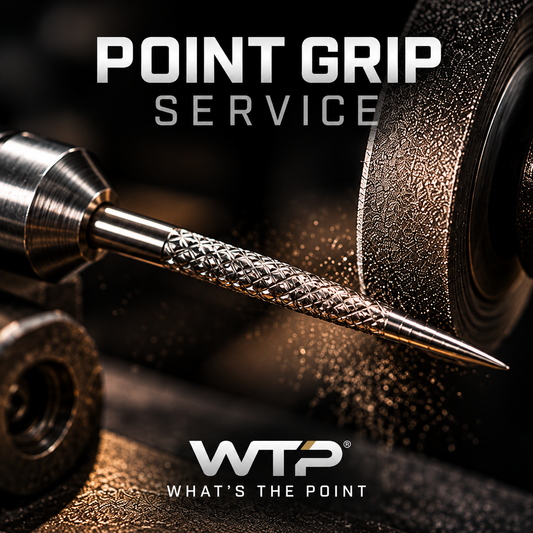 WTP professional dart point grip and re-gripping service