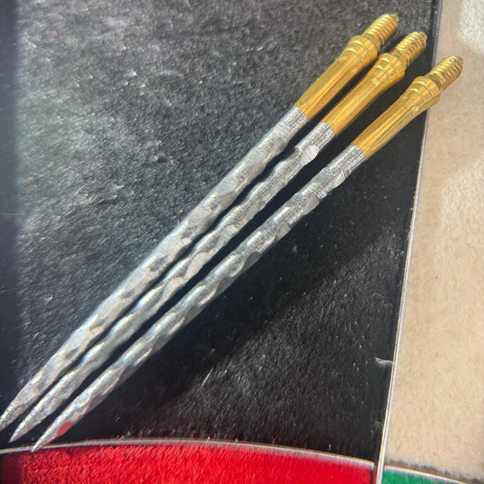 EZEVO m2.5 Straight custom grippy replacement dart points (MODIFIED)