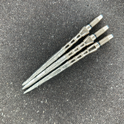 WTP WAVE micro scalloped finger grip dart points