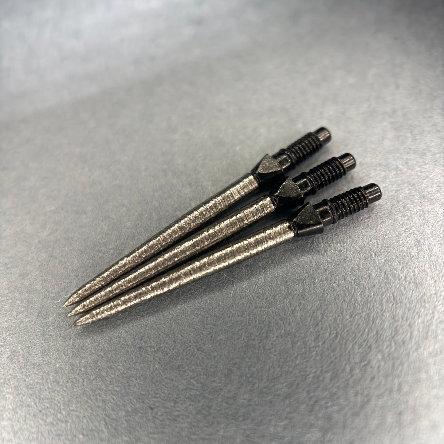 SWITCHPOINT straight 26-40mm custom grippy replacement dart points (MODIFIED)
