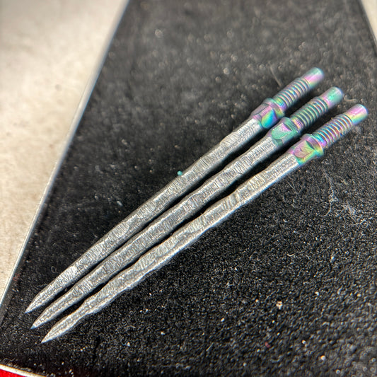 CP Points Straight custom grippy replacement dart points (MODIFIED)