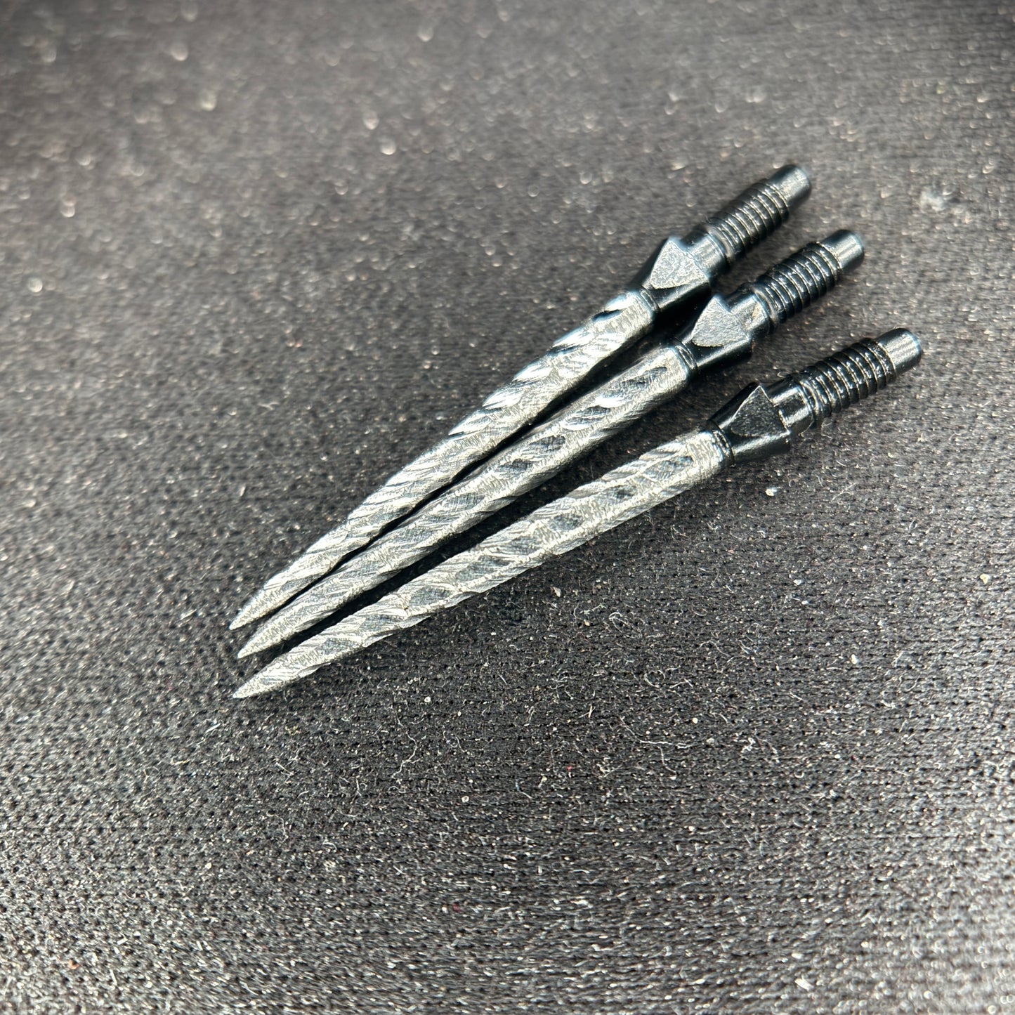 SWITCHPOINT straight 26-40mm custom grippy replacement dart points (MODIFIED)