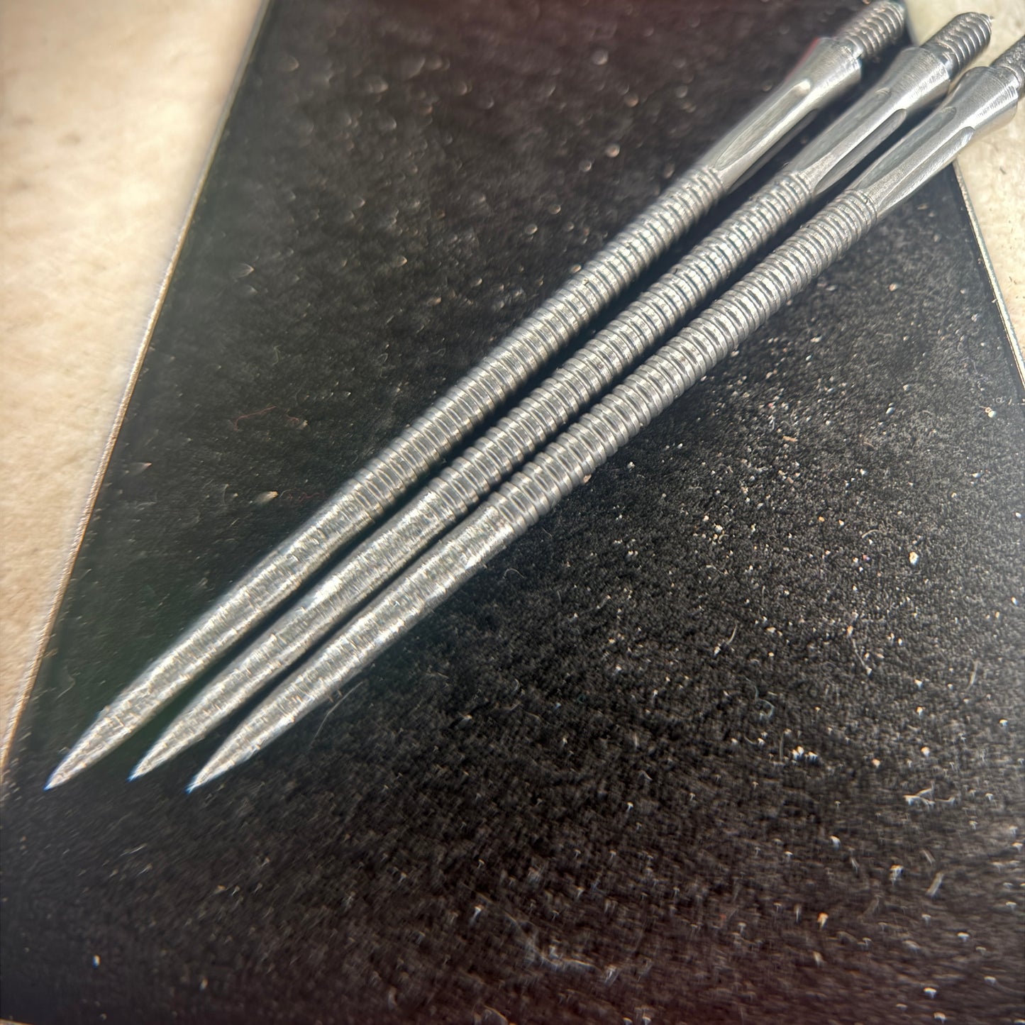 EZEVO BITE m2.5 Straight custom grippy replacement dart points (MODIFIED)