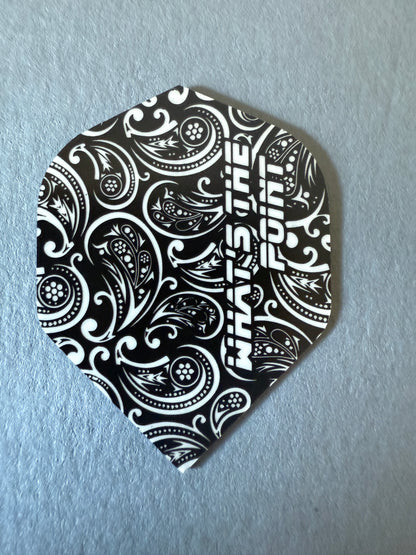 WTP patterned No.2 standard shape dart flights