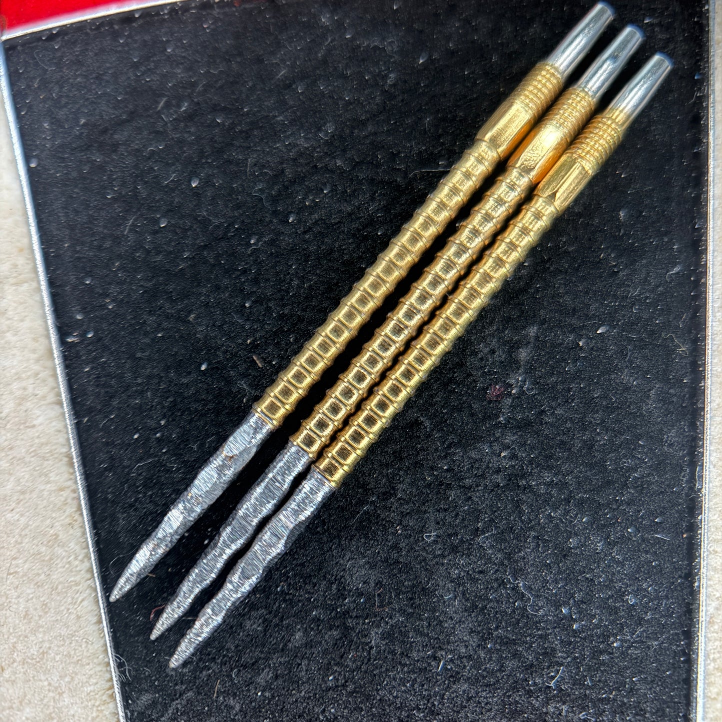 Screw in BIGTOP 35 & 40mm custom grippy replacement dart points (MODIFIED)