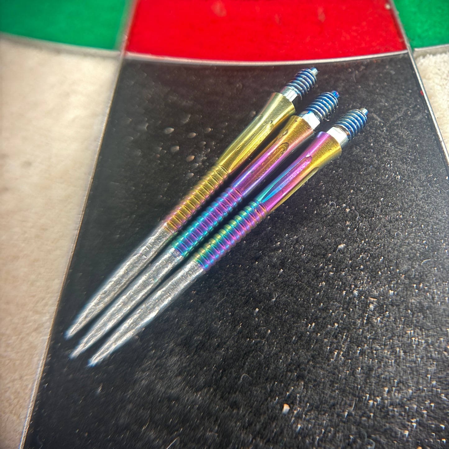 EZEVO BITE m2.5 Straight custom grippy replacement dart points (MODIFIED)