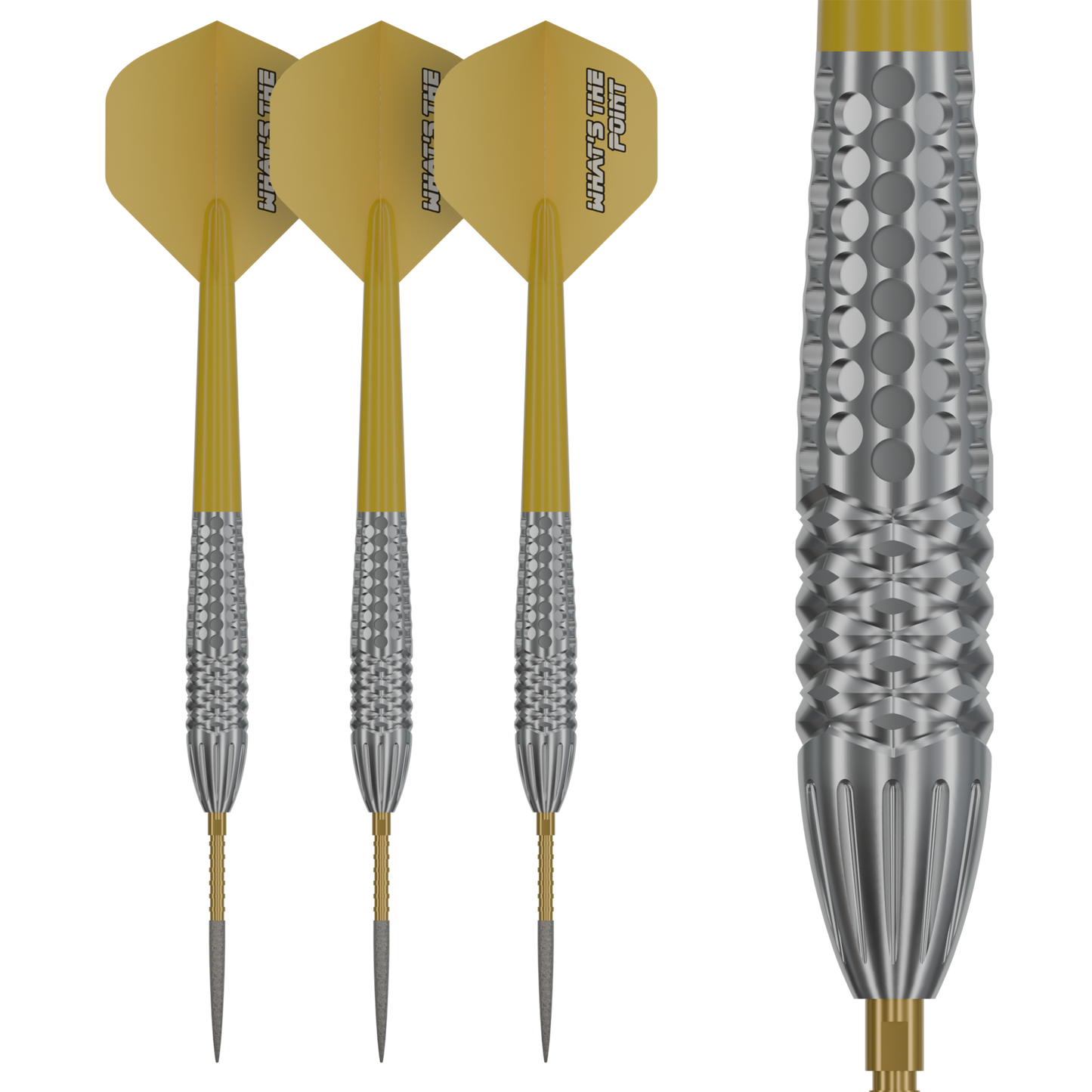 WTP BIGTOP SCREWED Premium Steel Tip Darts 24g 95% Tungsten
