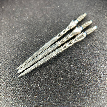 WTP WAVE Switch Point dart points with micro scallop finger grip