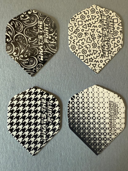 WTP No.2 Pattern design dart flights 9 pack