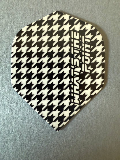 WTP patterned No.2 standard shape dart flights