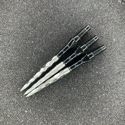 WTP WAVE Switch Point dart points with micro scallop finger grip