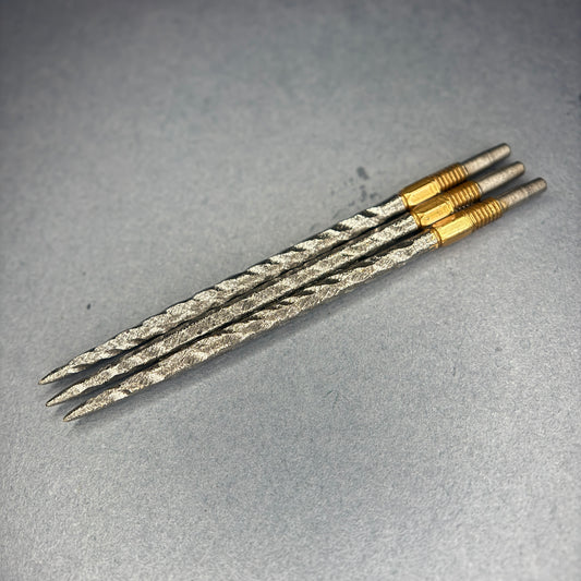 Screw in straight 42mm custom grippy replacement dart points (MODIFIED)