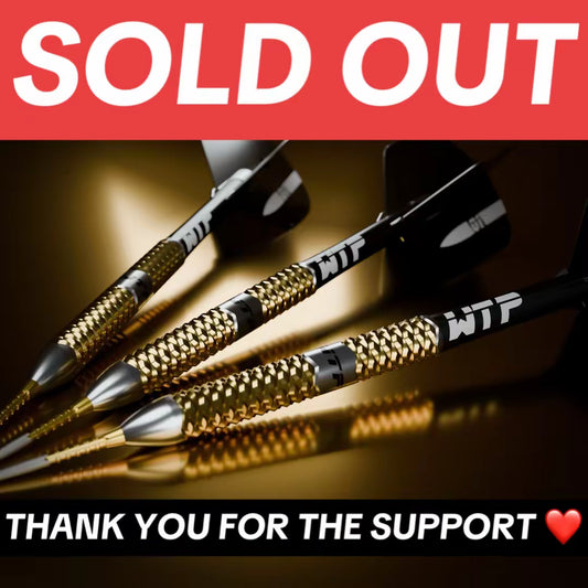 WTP STRAIGHT LE Steel Tip Darts 23g 97% Tungsten