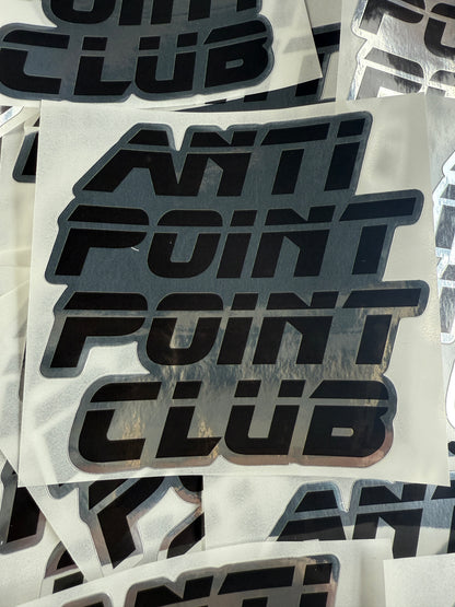 WTP Anti Point Point Club Sticker