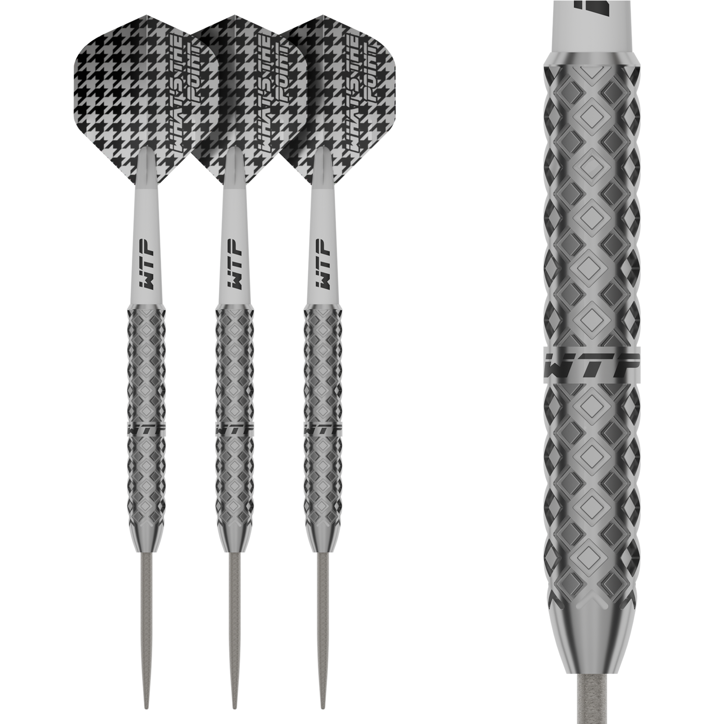 WTP Shorty² Premium Steel Tip Darts 24g 95% Tungsten