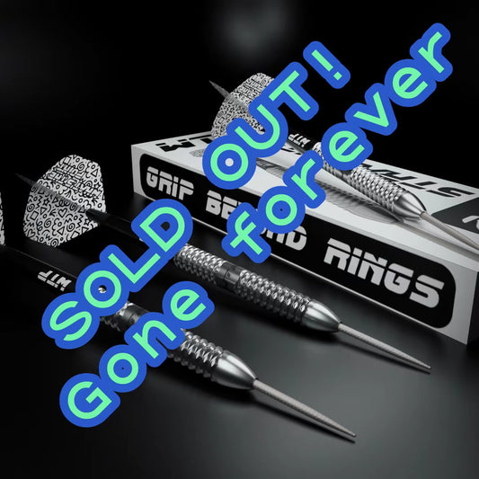 WTP STRAIGHT G Premium Steel Tip Darts 23g 97% Tungsten