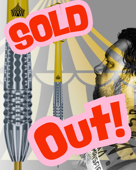 WTP BIGTOP Premium Steel Tip Darts 24g 95% Tungsten