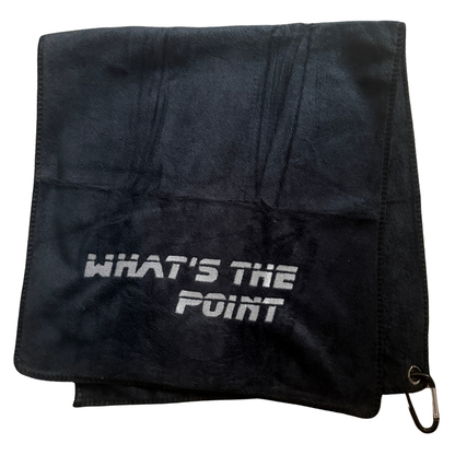 WTP embroidered darts hand towel with fast clip