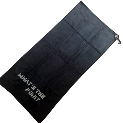 WTP darts towel with embroidered logo