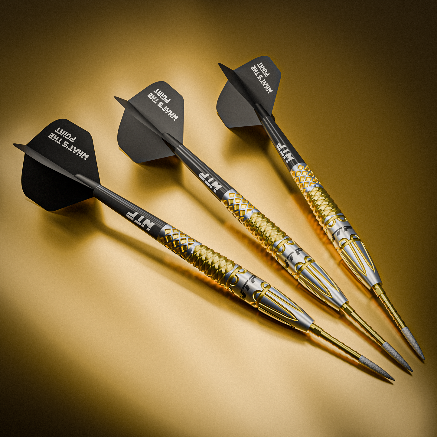 WTP TAP-AUR SCREWED Steel Tip Darts 90% Tungsten